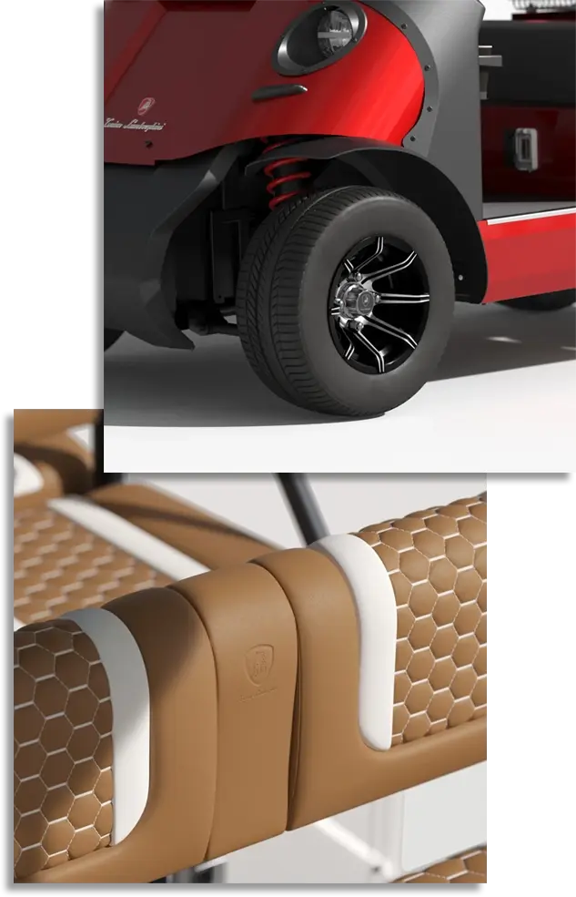 Lamborghini Golf Cart Details